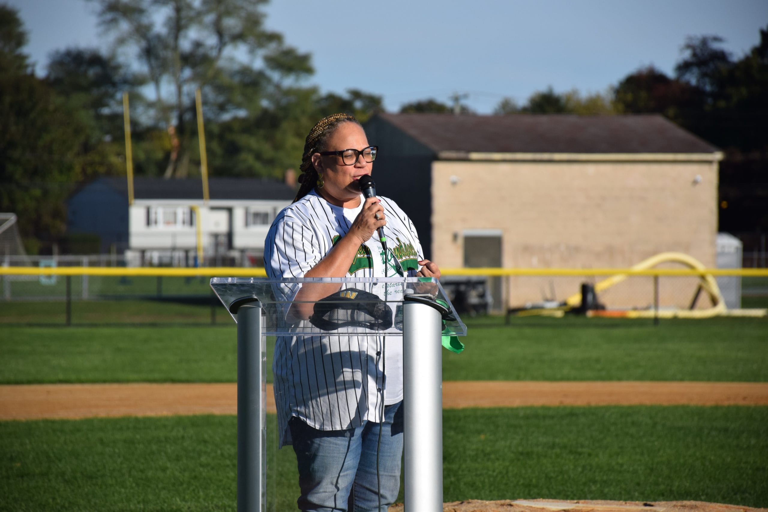 Wyandanch School District Celebrates Grand Opening Of New Baseball Field