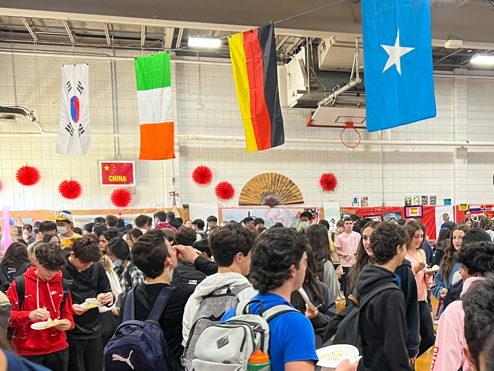 Syosset High School PTSA Hosts Multicultural Festival  Representing  21 Different Countries