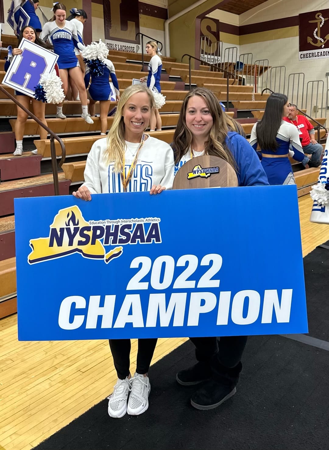 Division Avenue Varsity Cheerleading Team Named NYSPHSAA Champions