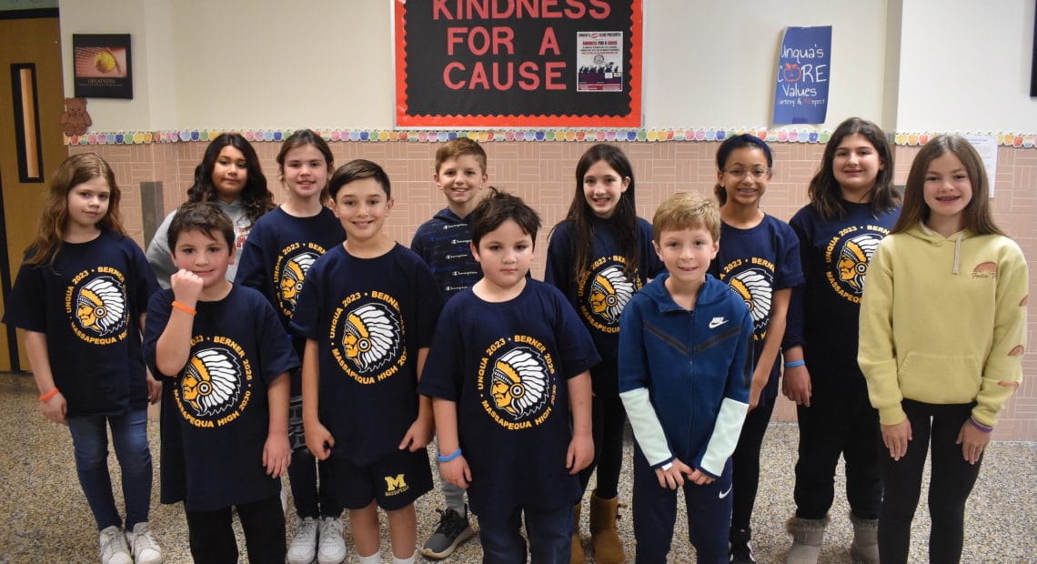 Spreading Kindness And Helping Others At Massapequa&#8217;s Unqua School