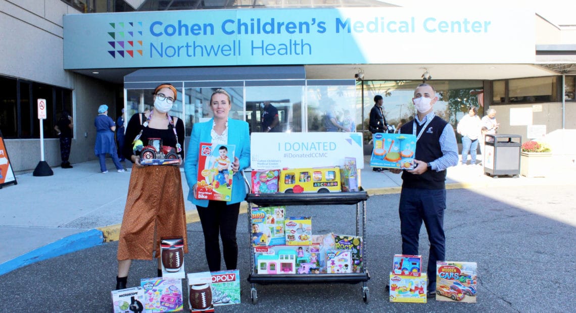 Councilwoman Maier Delivers Toy Donation To Cohen Children&#8217;s Medical Center