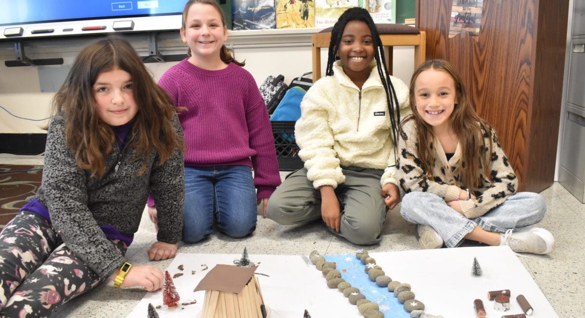 North Bellmore Students Recreate Native American Villages