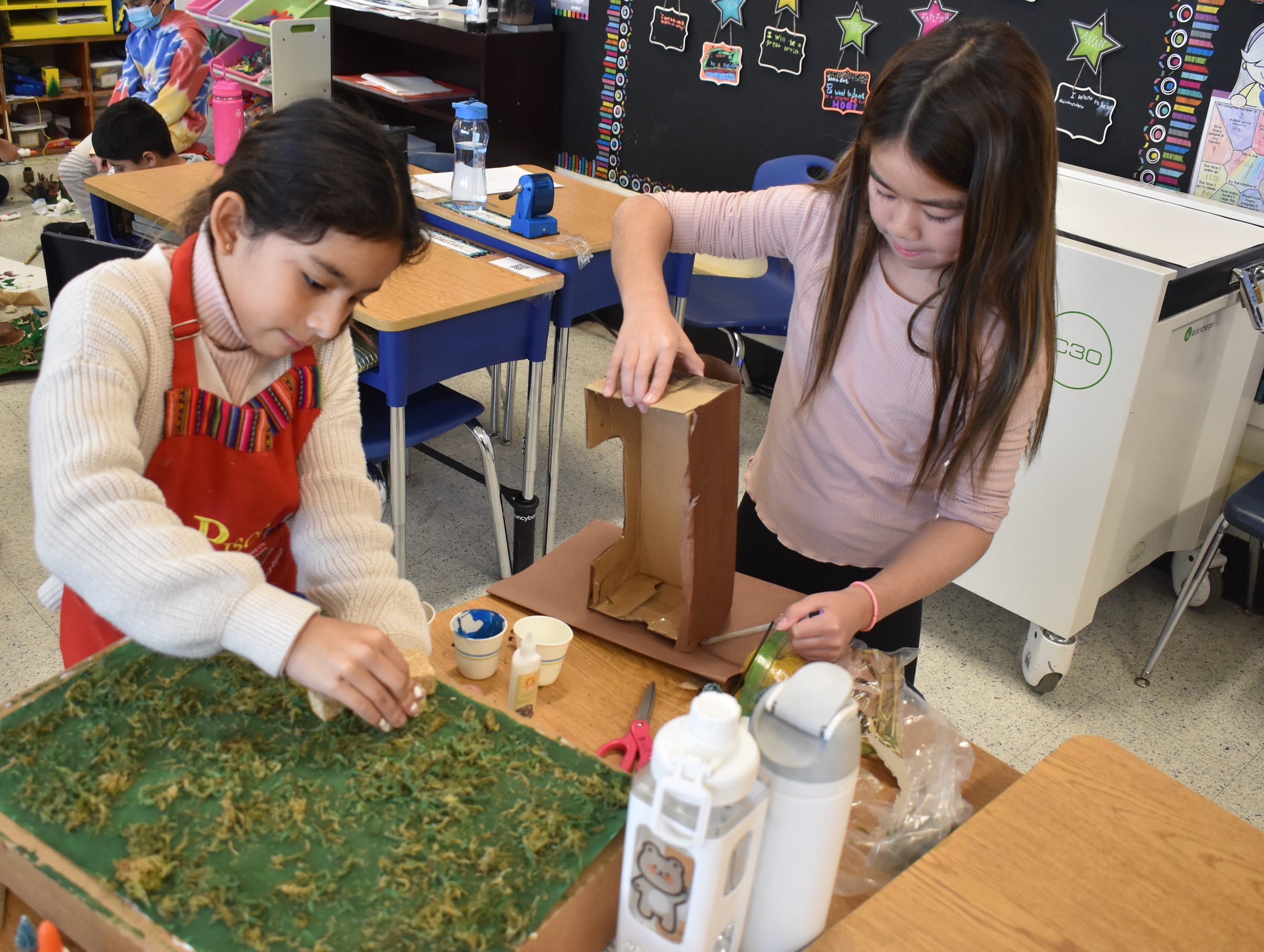 North Bellmore Students Recreate Native American Villages