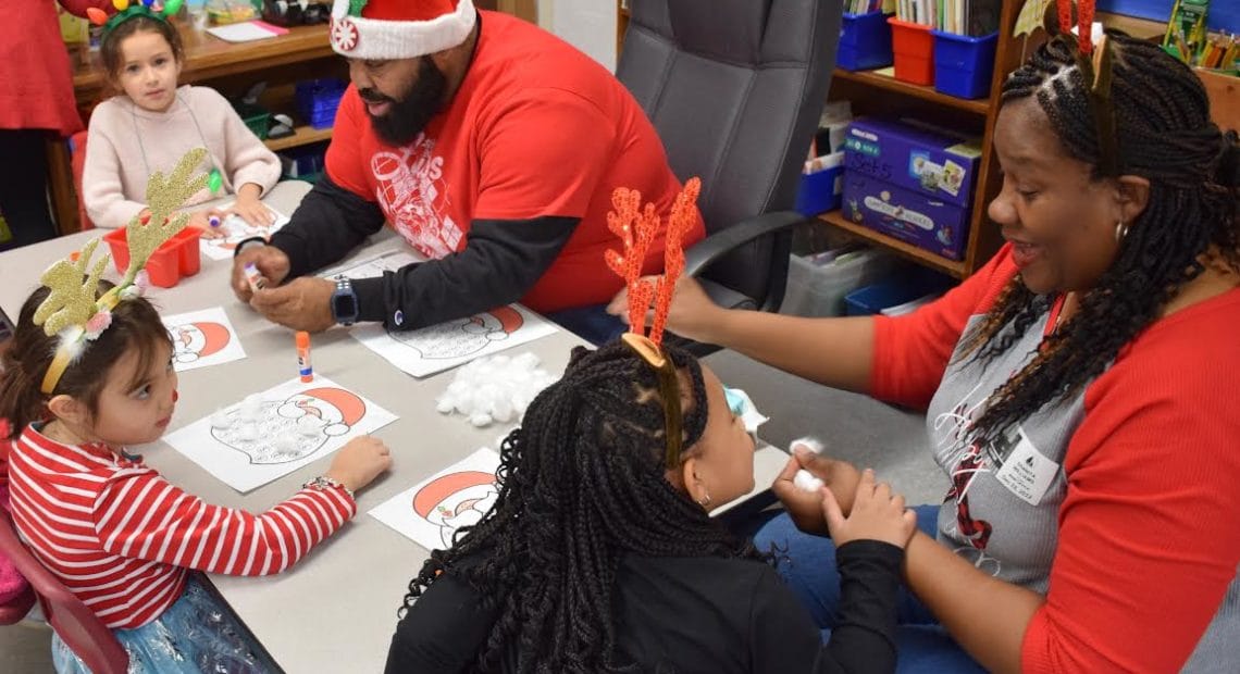 Holiday Celebration For First Graders At Amityville&#8217;s Northwest Elementary School