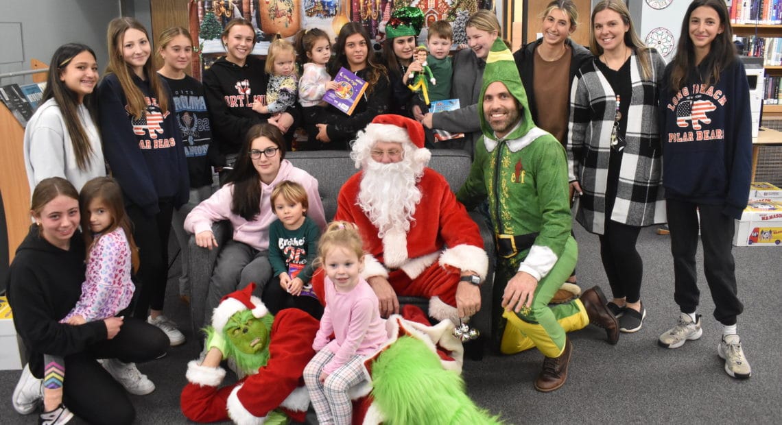 Wantagh High School Play Group Adds Some Holiday Flair
