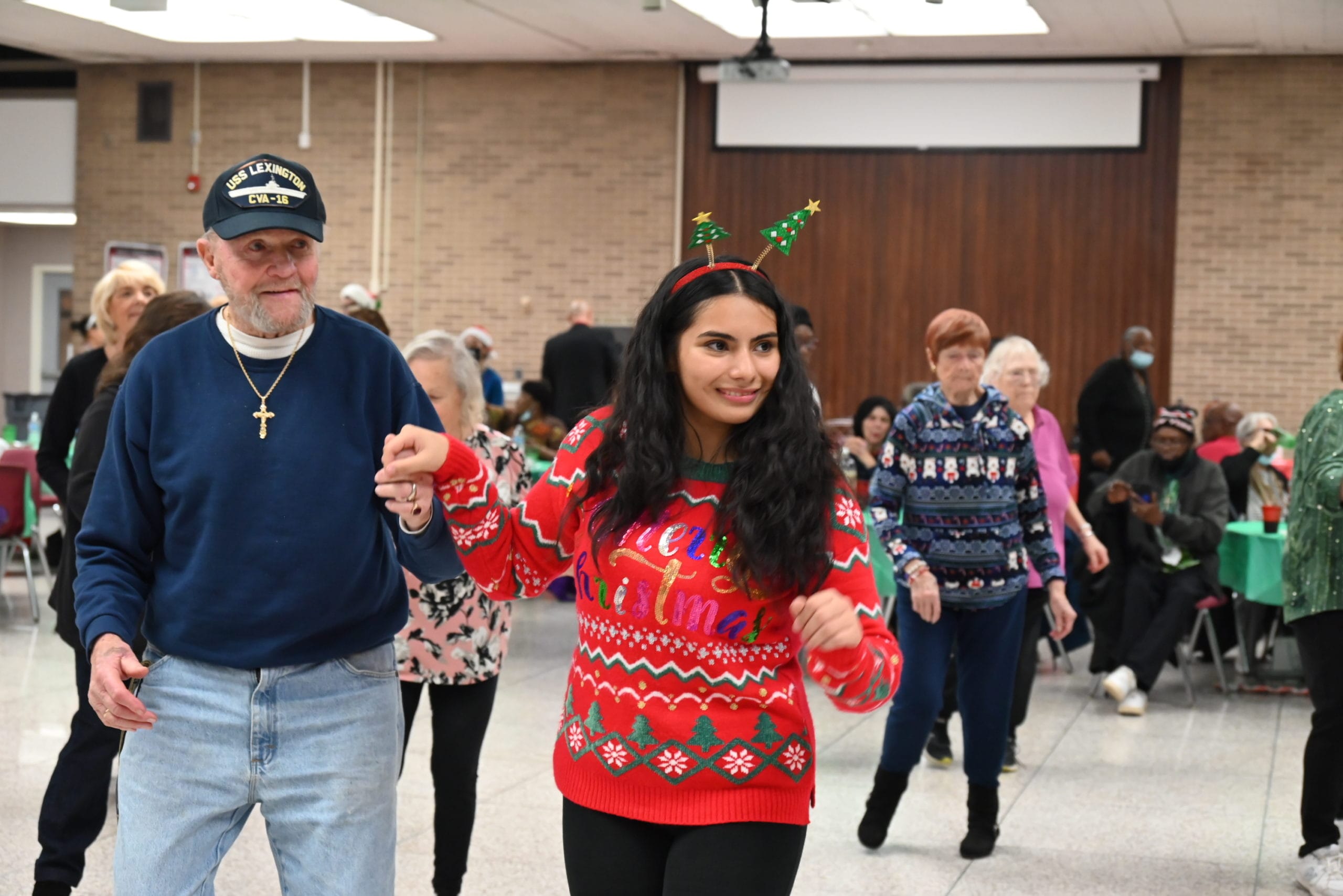 Seniors Spend The Night Connecting In Copiague