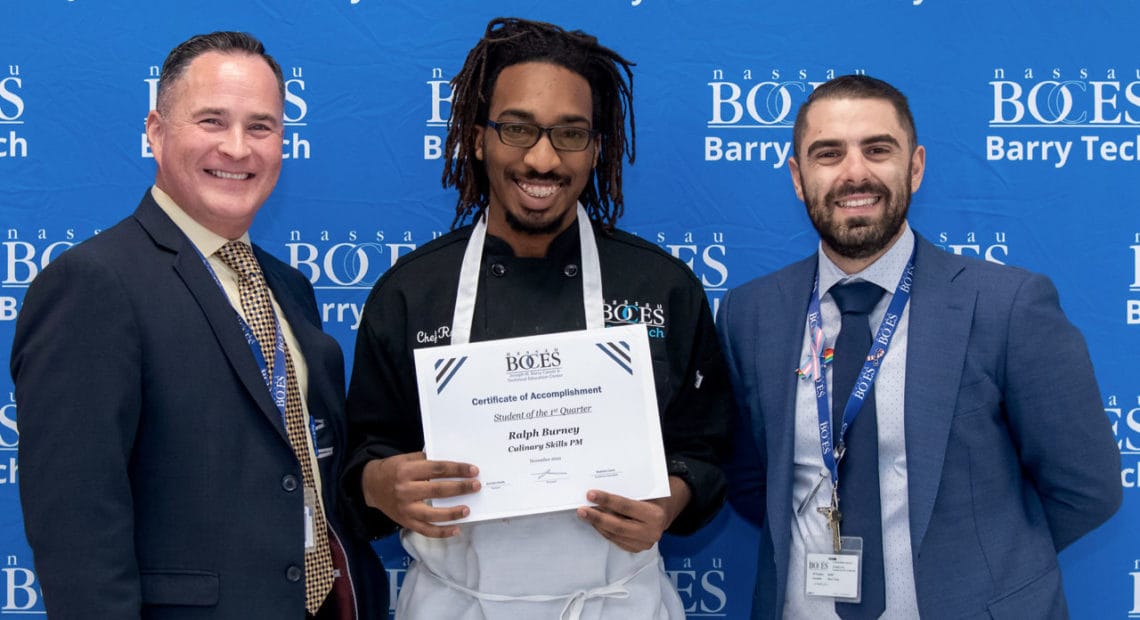 Farmingdale Teen Named Student Of The Quarter By Nassau BOCES