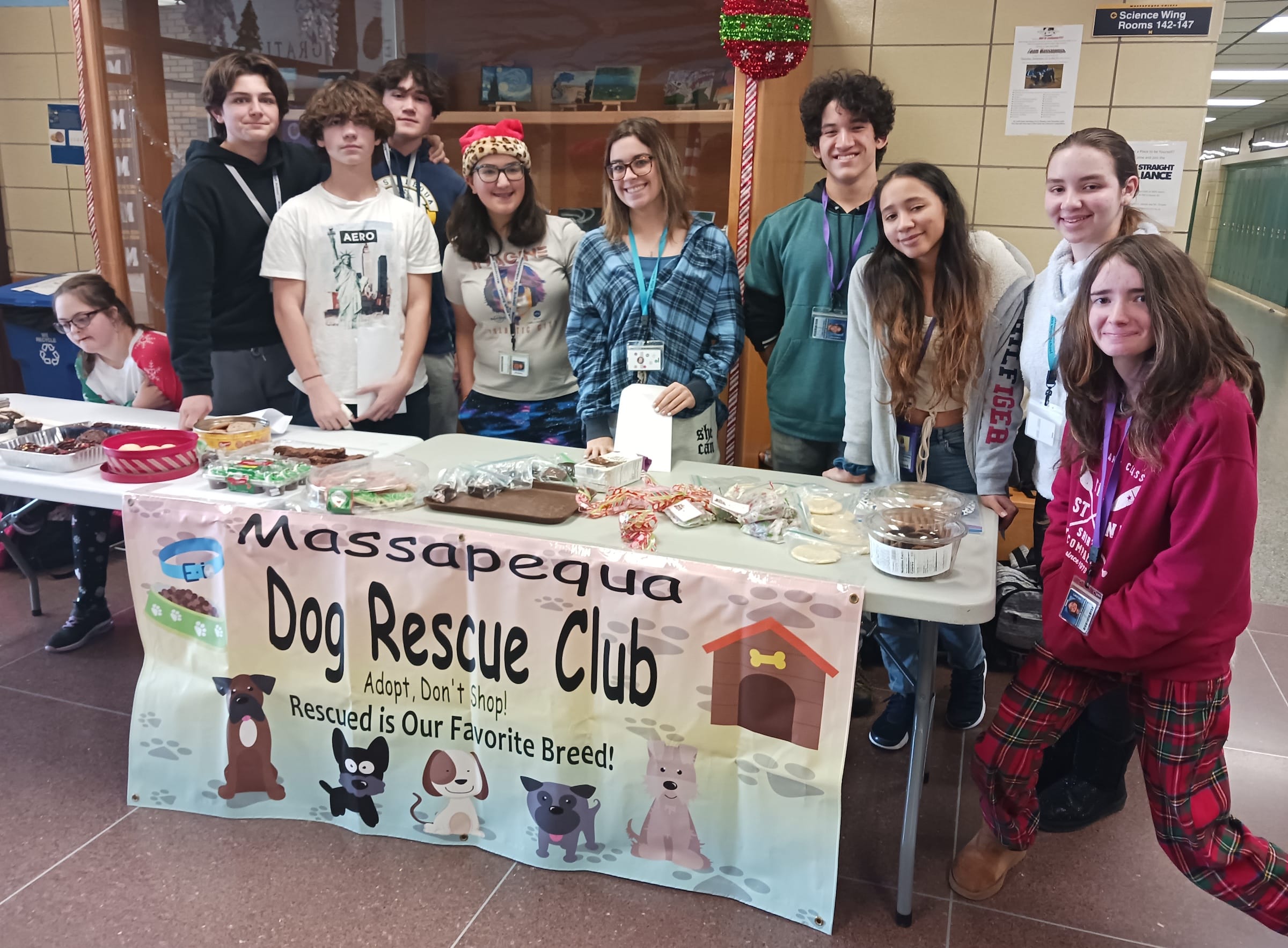Massapequa High School Students Give From The Heart