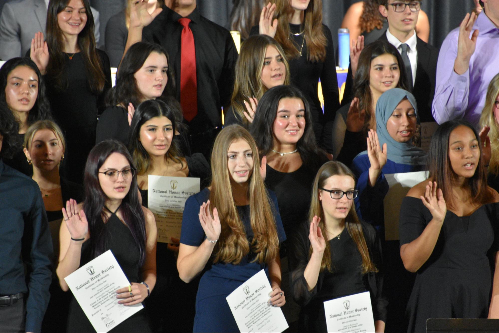 Farmingdale Students Celebrate At The Junior Ring Ceremony