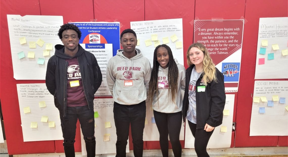 Four Deer Park High School Student-Athletes Attend Leadership Conference
