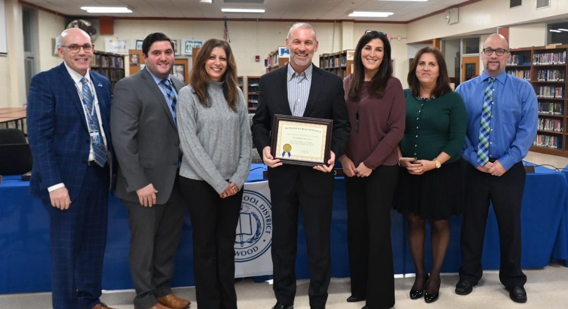 Elwood Board Of Education Honors Assemblyman Stern, PTA Reflections Winners And Parent Groups