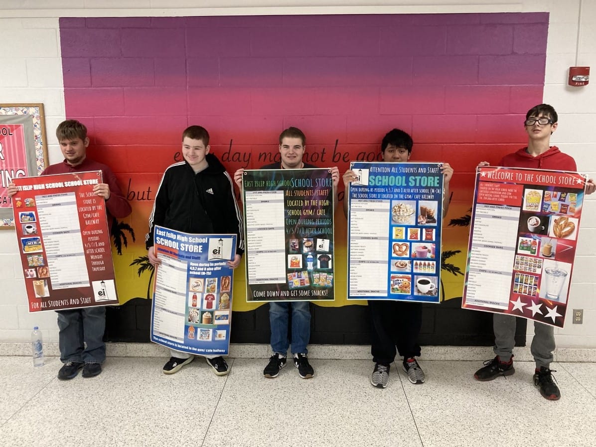 East Islip HS CORE Students Complete Course In Graphic Design Long