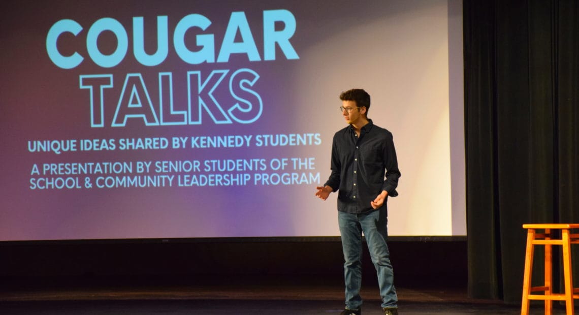 Kennedy Leadership Students Present Cougar Talks