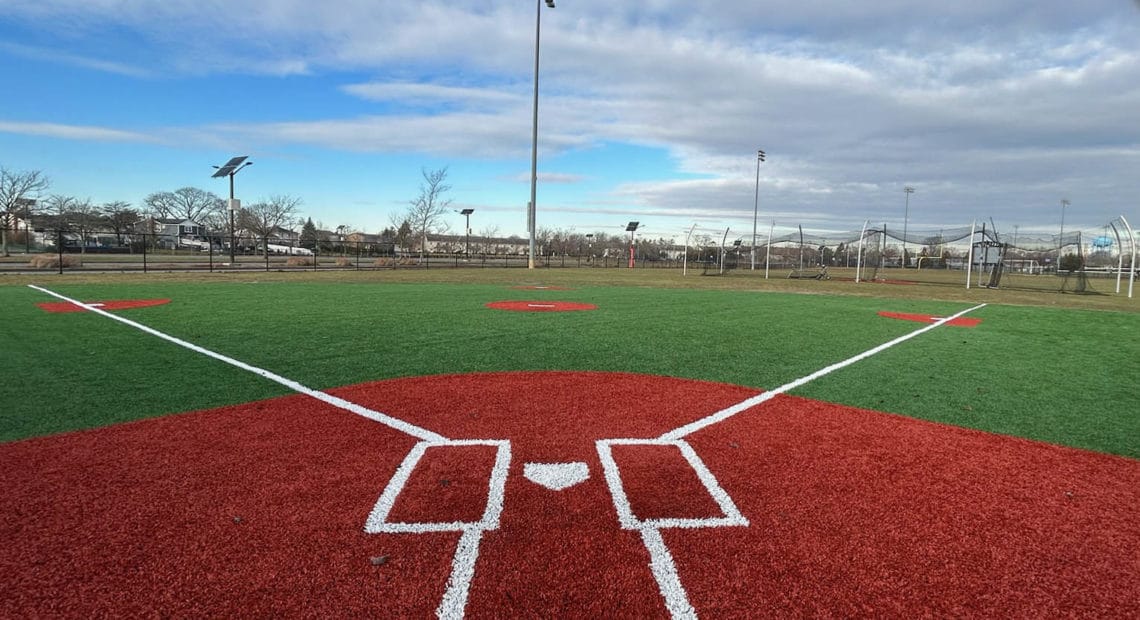 Town Completes Upgrade Of T-Ball Field At John Burns Park In Massapequa