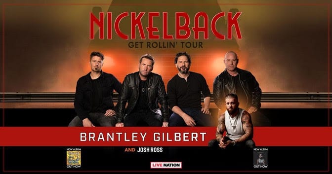 Nickelback Announces 2023 Get Rollin&#8217; Tour With Only New York Metro Show At UBS Arena On August 30
