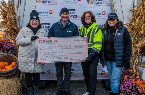 PSEG Long Island And Its Employees Support Island Harvest