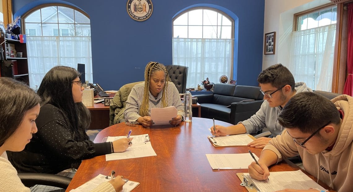 Copiague Student Leaders Get Involved In Government
