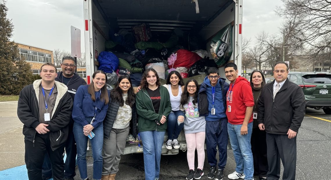 East Meadow High School Collects Donations To Aid Earthquake Victims