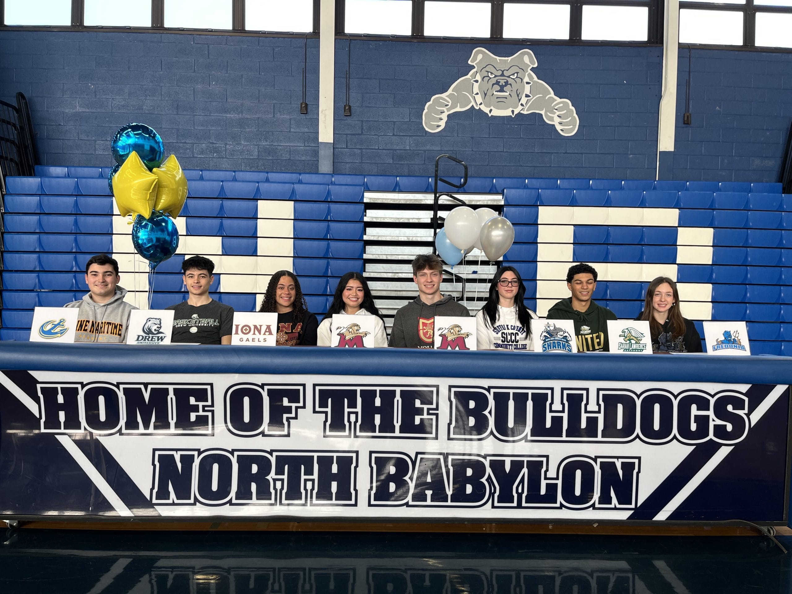 North Babylon StudentAthletes Commit To College Sports Long Island