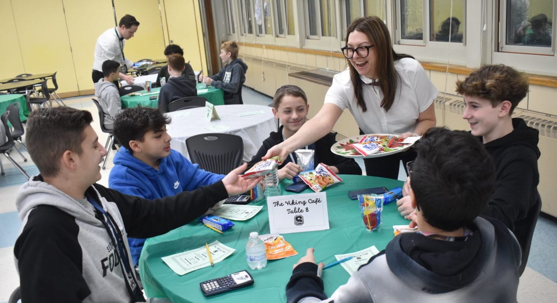 Munchies And Math At Seaford Middle School