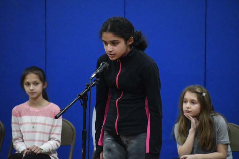 Mt. Pleasant Elementary Crowns Spelling Bee Champion