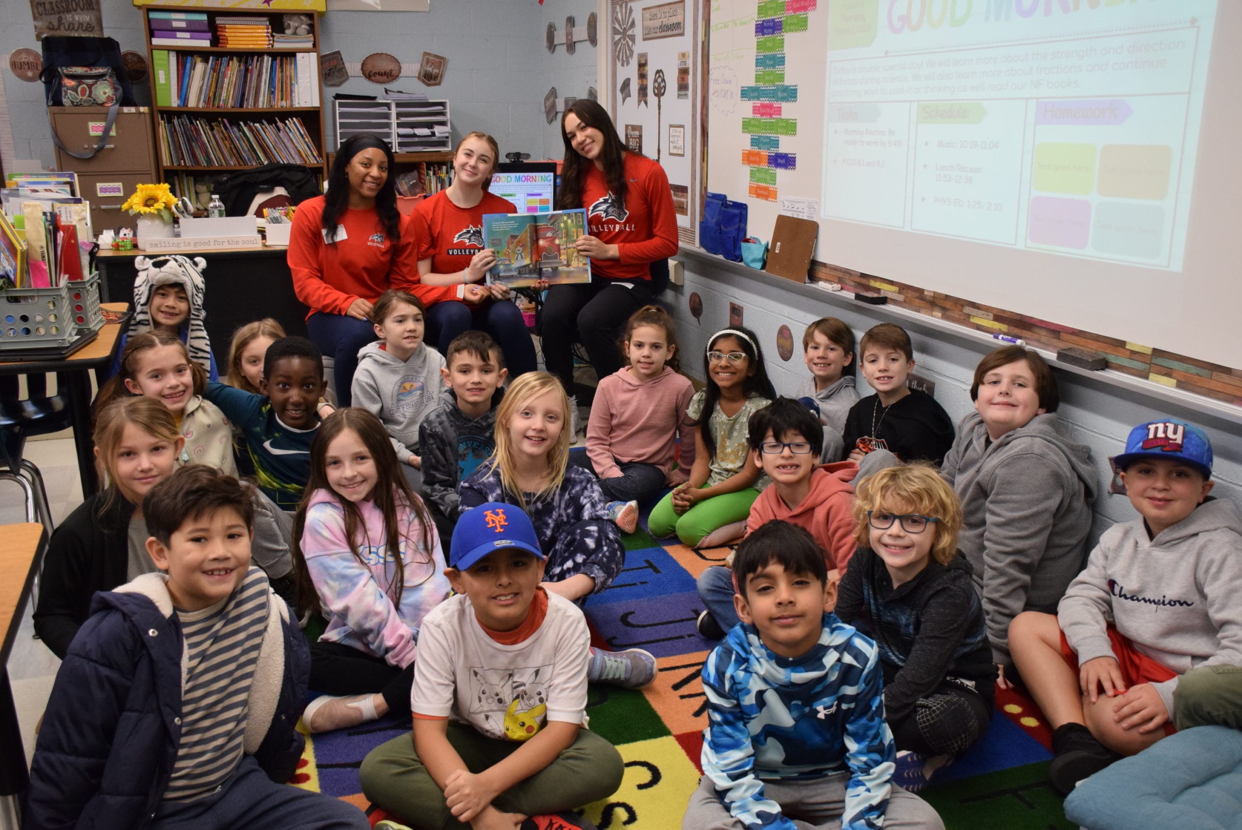 Three Village Community Celebrates Read Across America Day