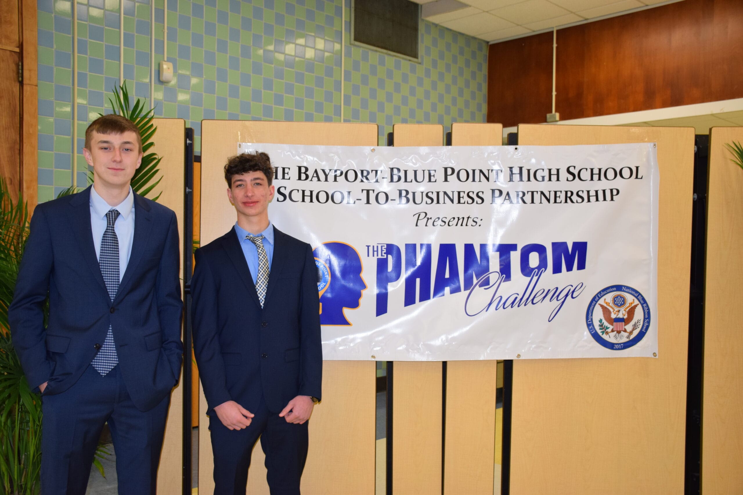Bayport-Blue Point Students Hold The Phantom Challenge