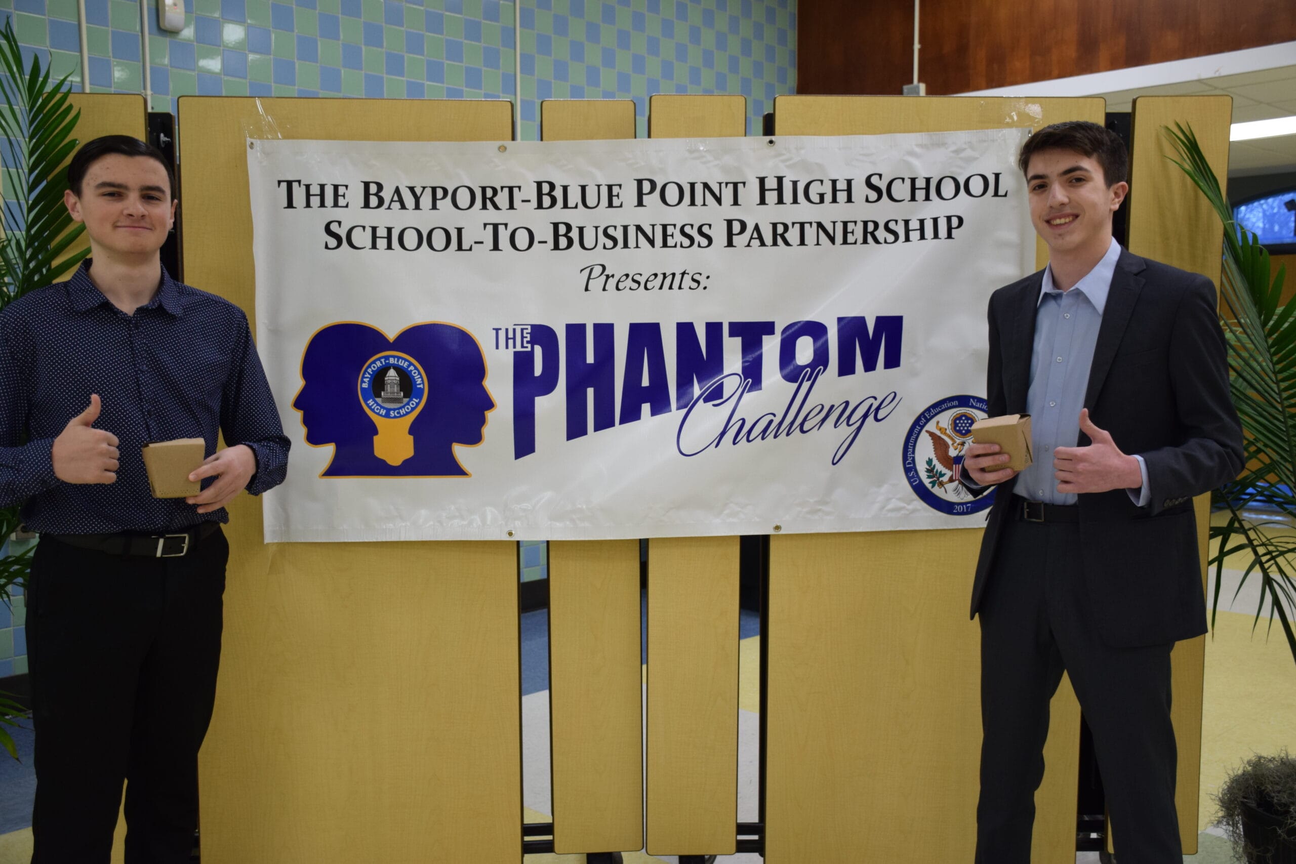 Bayport-Blue Point Students Hold The Phantom Challenge