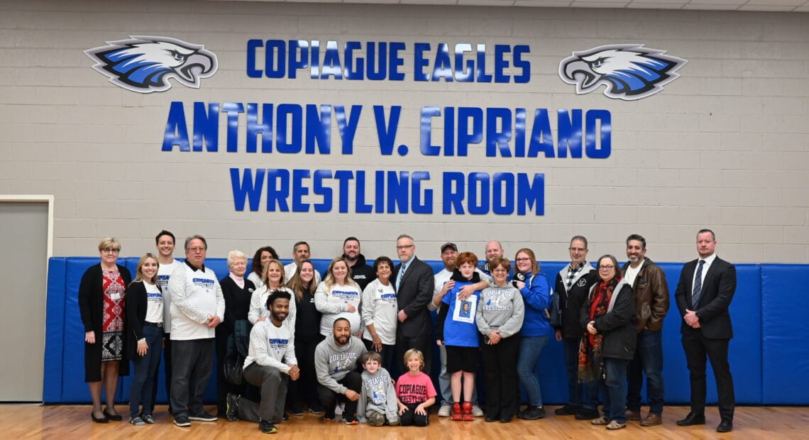 Copiague Community Gathers In Memory Of Longtime Coach