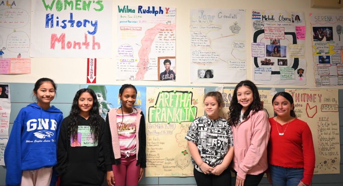 Fifth Graders Research Famous Women In History