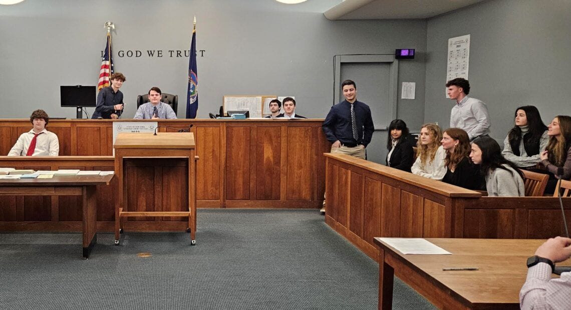 Harborfields High School Business Law Students Observe Arraignment Process