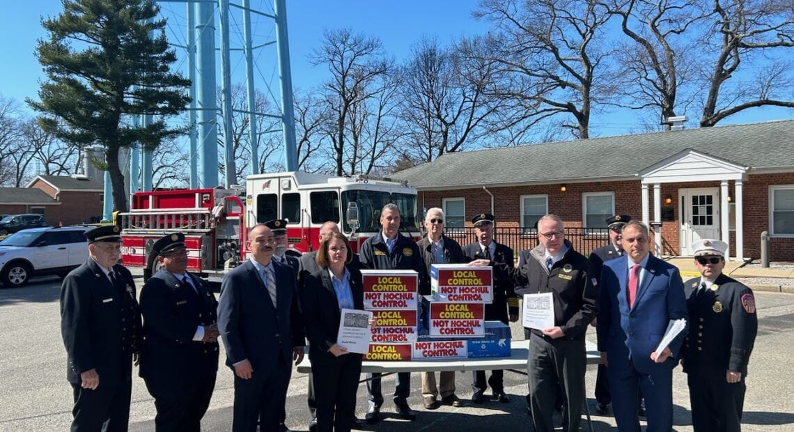 Town, Fire And Water Officials Denounce State Housing Plan That Threatens Long Island