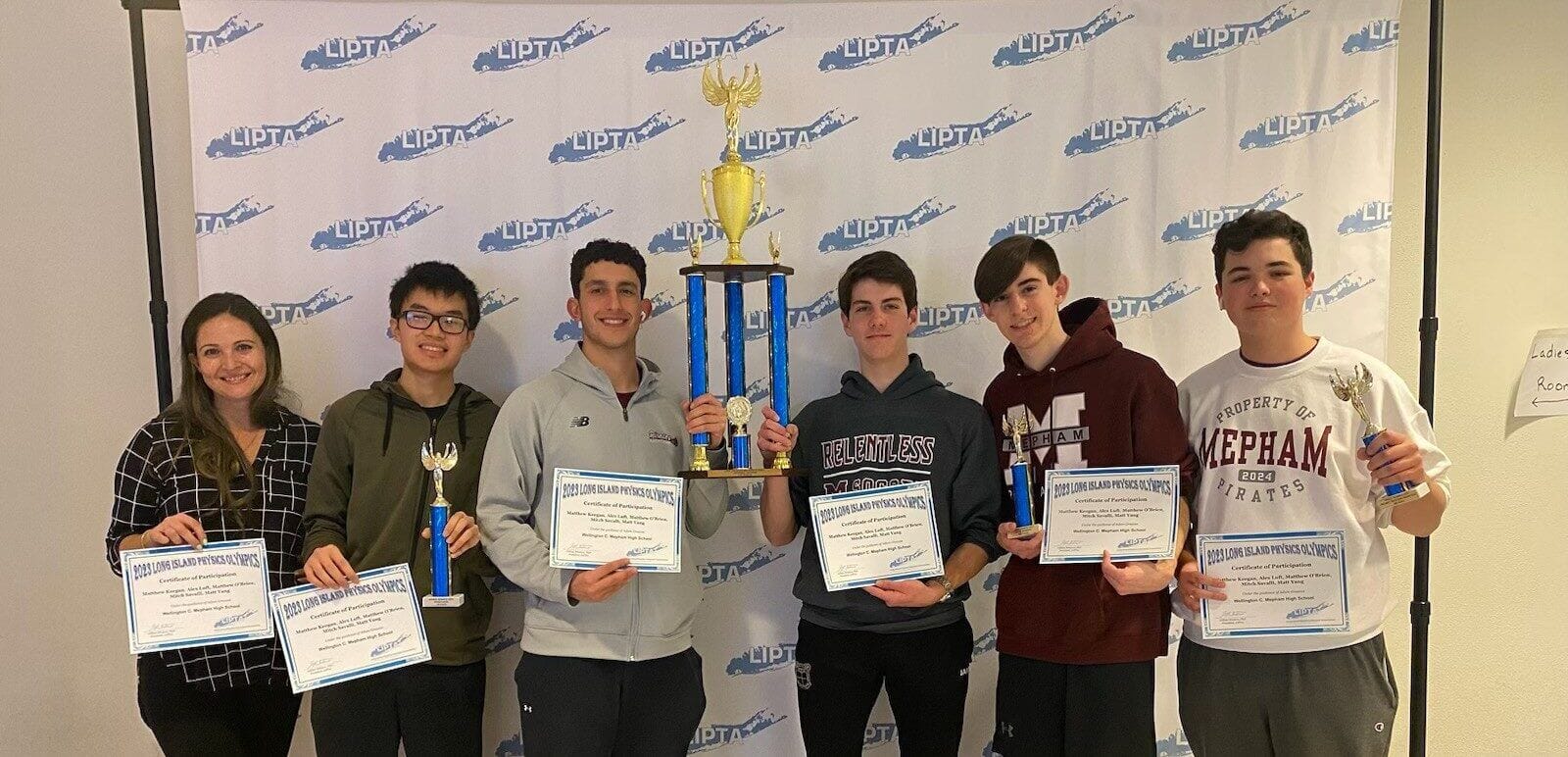 Mepham Physics Team Nabs First At LI Olympics Long Island Media Group