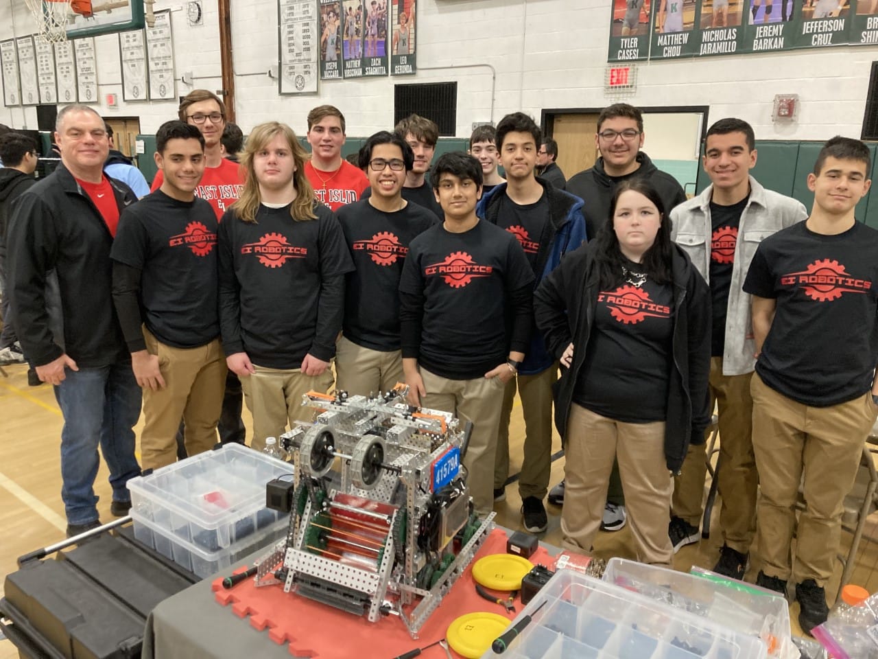 East Islip Robotics Team Wins Build Award At Competition - Long Island ...