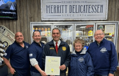Merritt Deli In Farmingdale Celebrates Reopening After Fire
