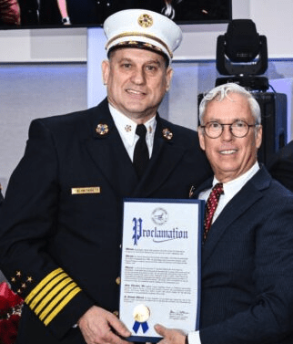Legislator Flotteron Recognizes West Islip Fire Department Ex-Chief