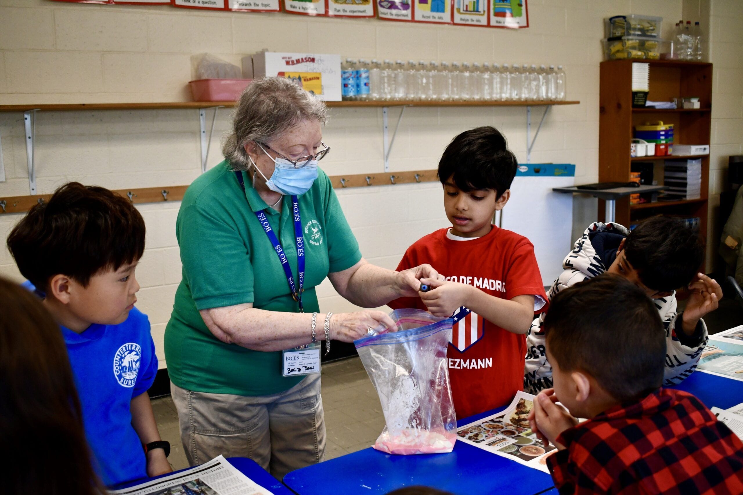 Bethpage Students Explore States Of Matter