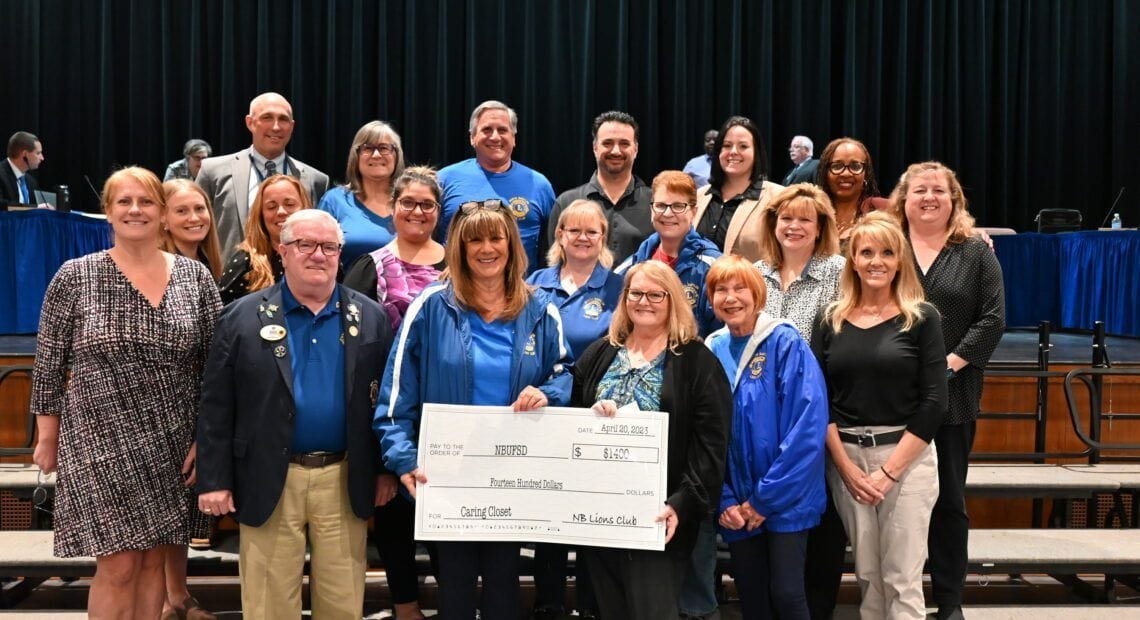 Lions Club Donation Helps North Babylon Schools&#8217; Outreach Programs