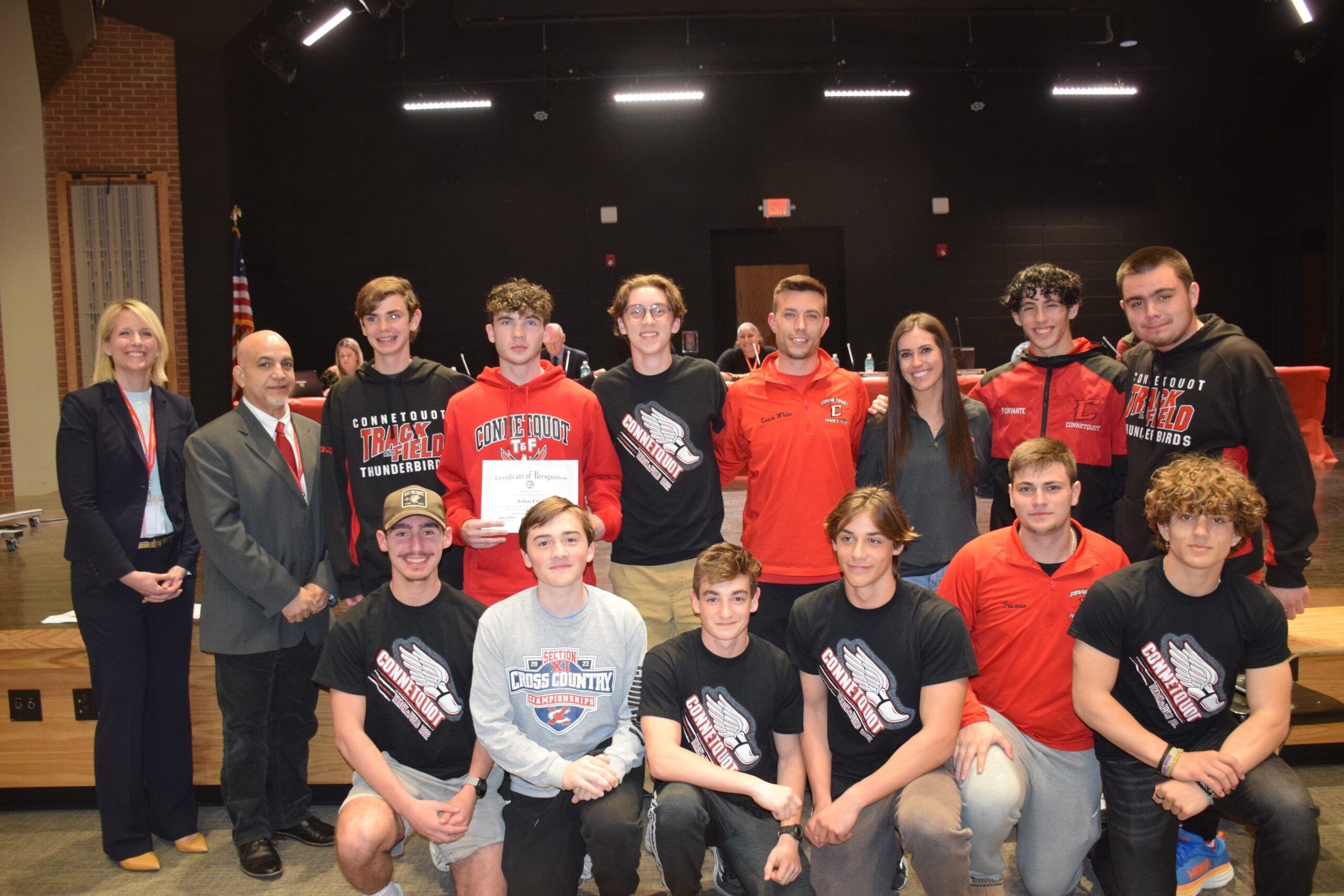 Connetquot Board Of Education Recognizes Top Winter Athletes