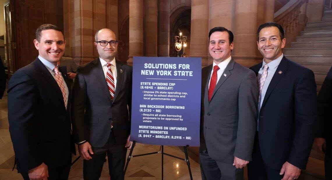 Assemblyman Durso Joins Colleagues For Tax Day Press Conference