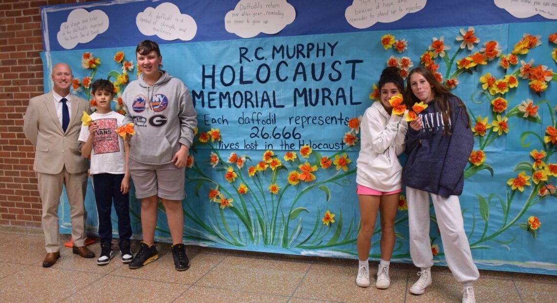 Murphy JHS Daffodil Project Honors Lives Lost During Holocaust