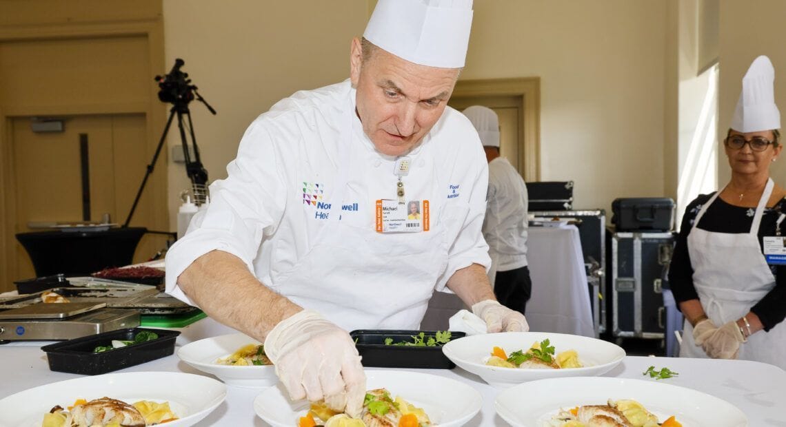 Celebrity Chef David Burke Spices Up Northwell’s Annual Cooking Challenge