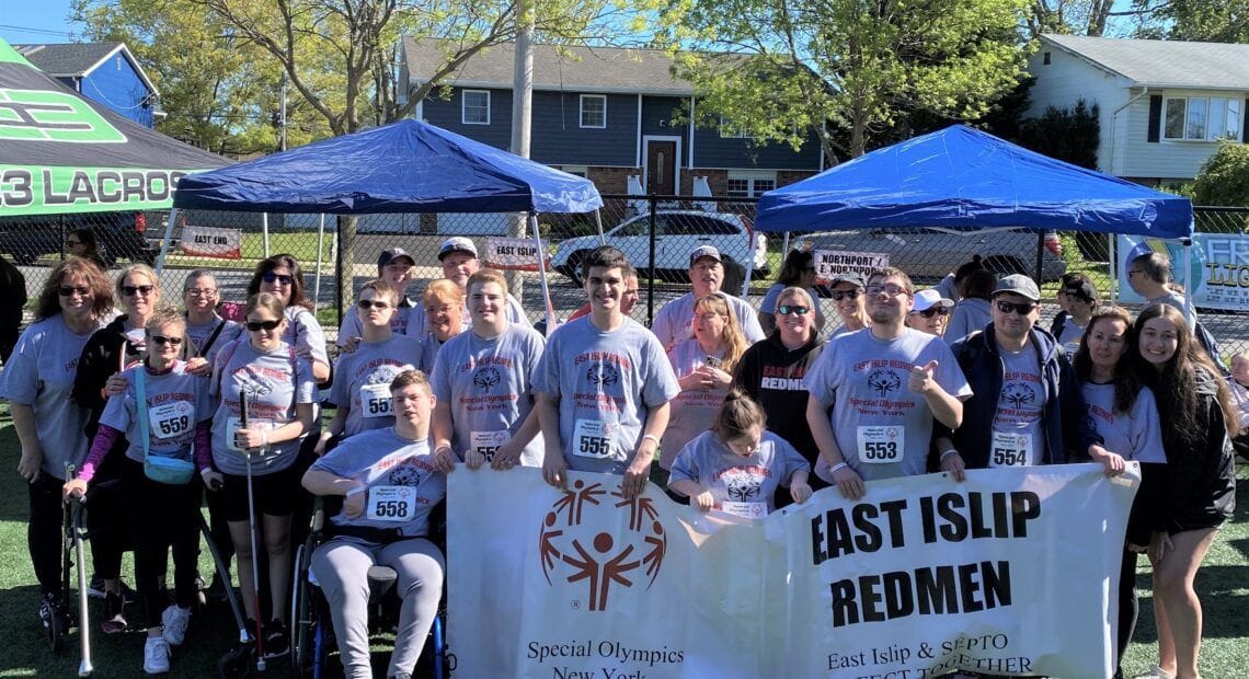 East Islip Proudly Brings Home 18 Medals At Special Olympics
