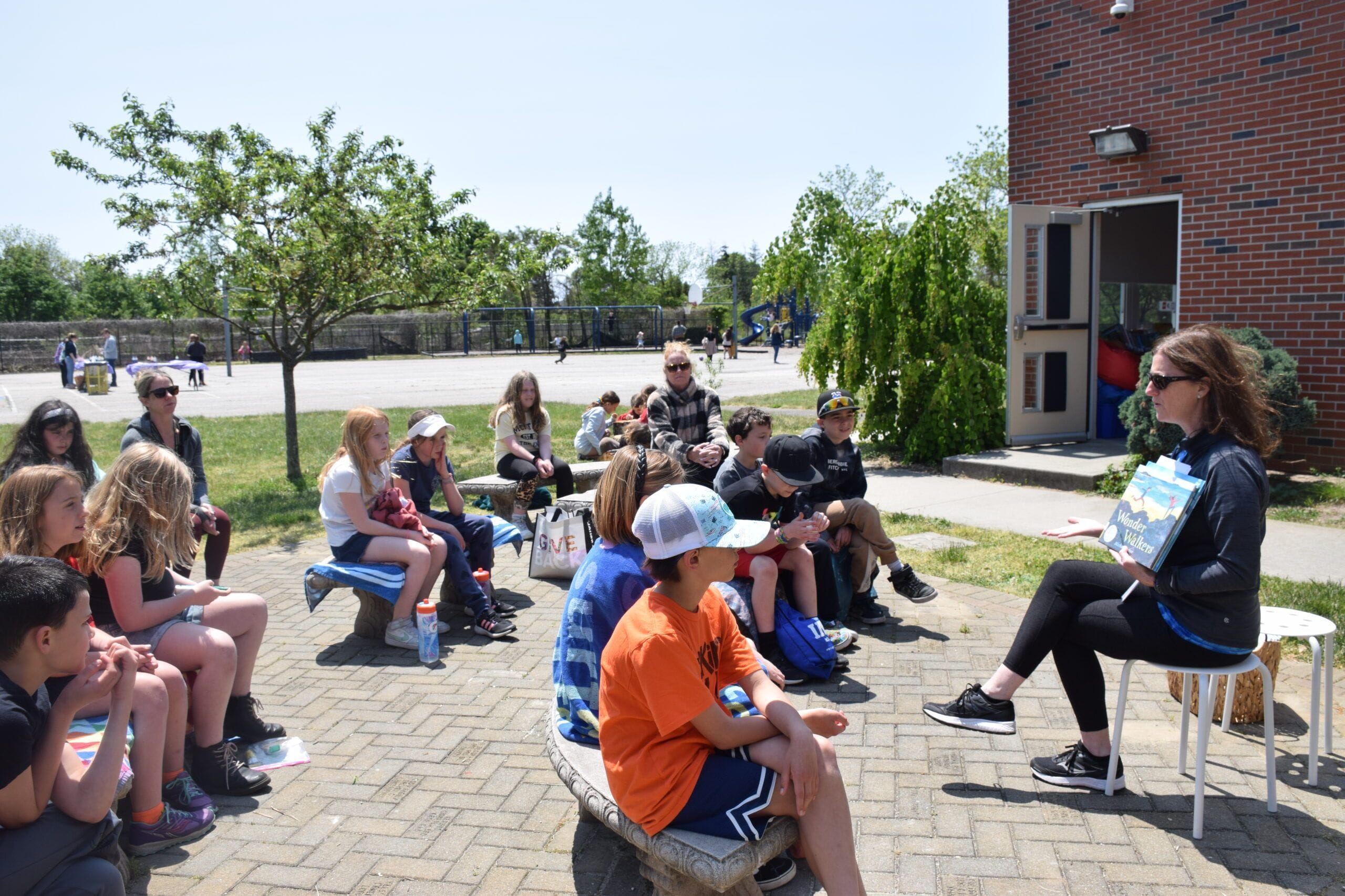 Blue Point Elementary Takes Learning Outside Long Island Media Group