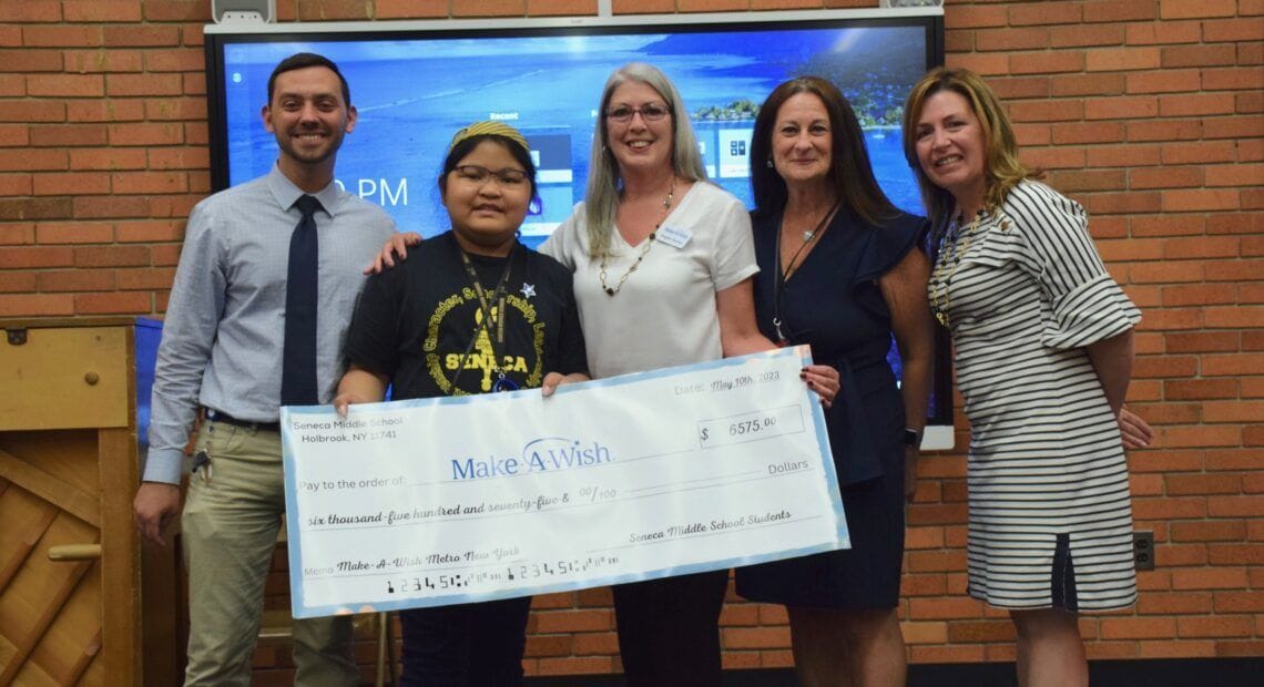 Seneca Middle School Supports Make-A-Wish