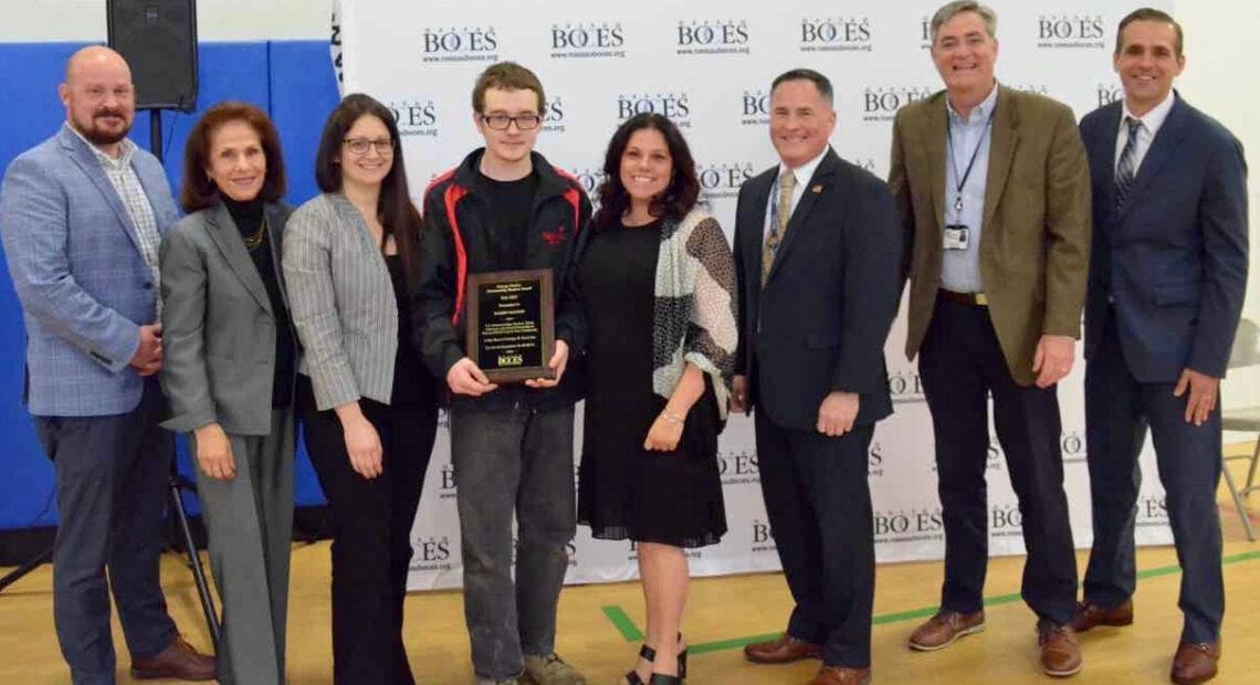 Wantagh Student Honored For Outstanding Achievement With Nassau BOCES George Farber Award
