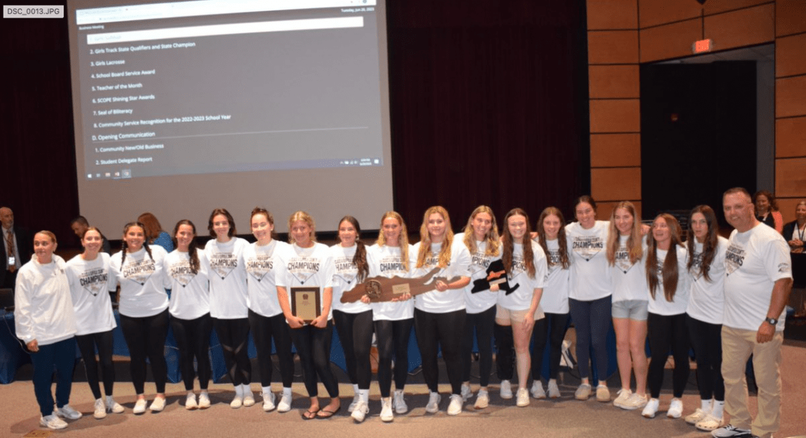 Bayport-Blue Point Girls Sports Teams Recognized By Community