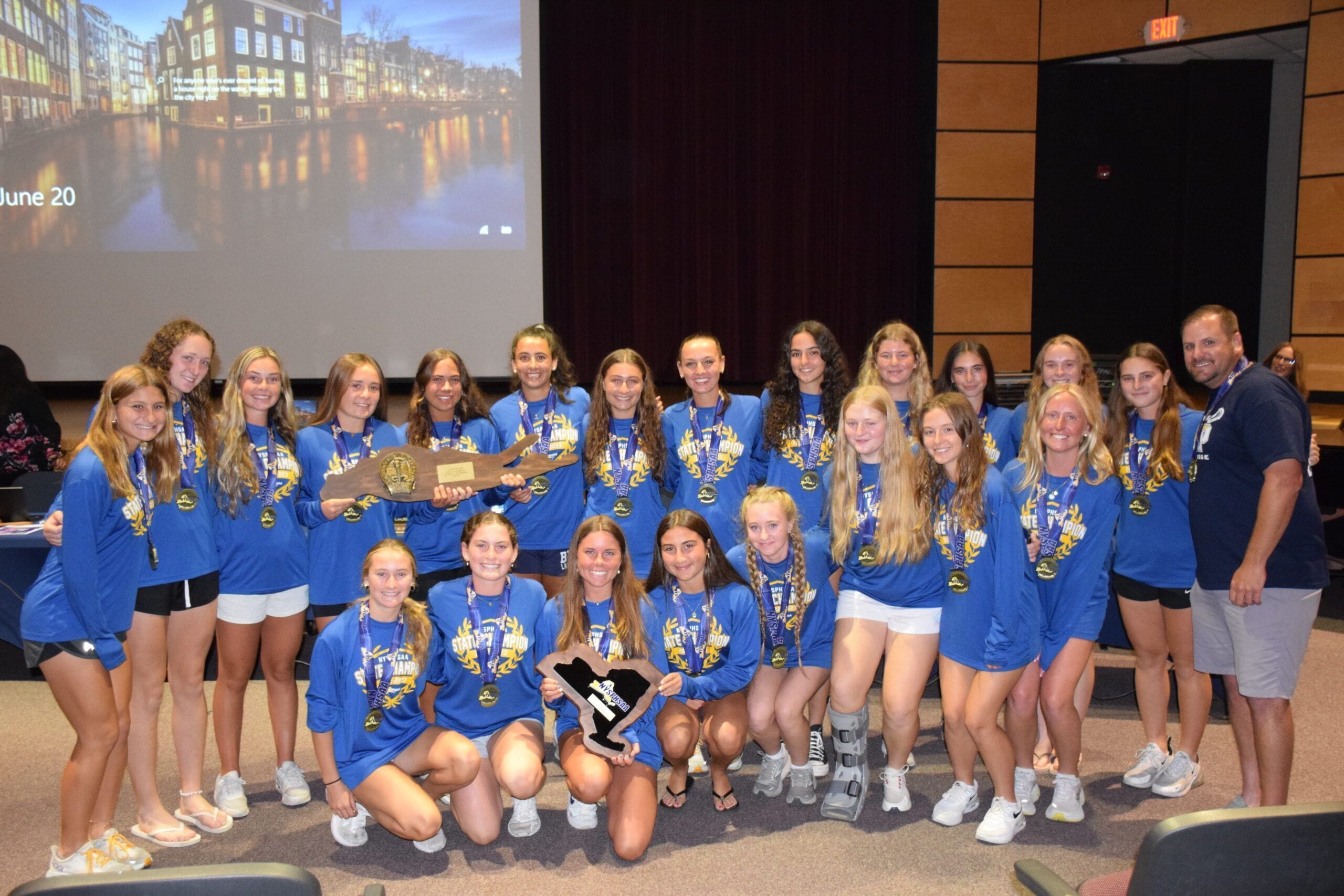 Bayport-Blue Point Girls Sports Teams Recognized By Community