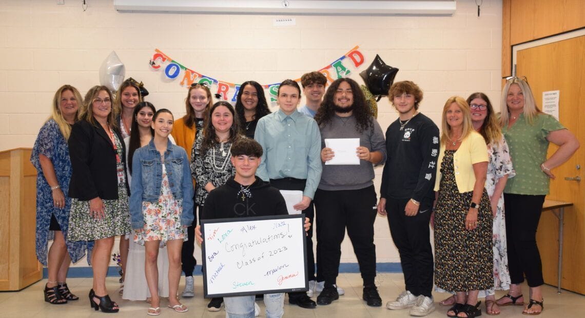 Nine Graduate From Alternative High School At Connetquot