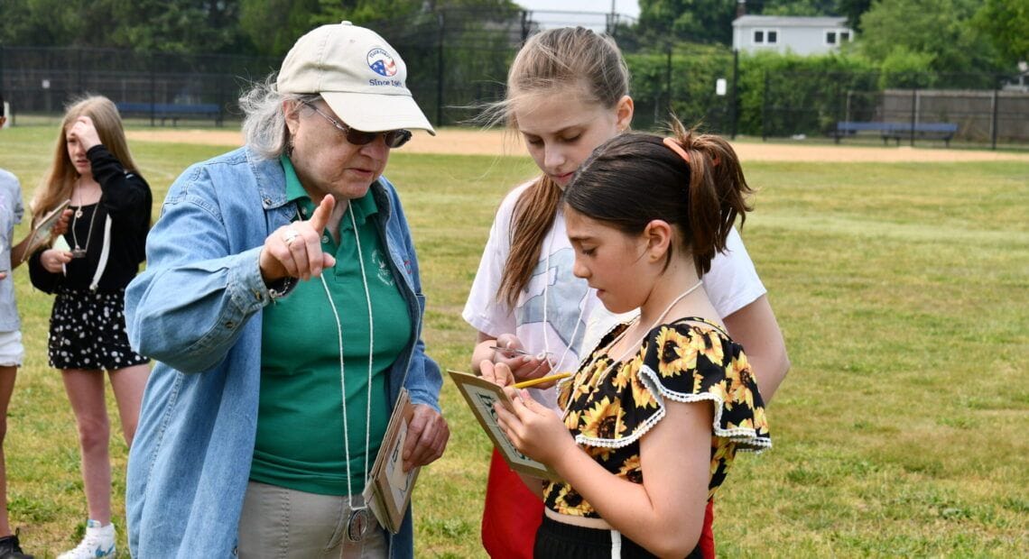 Bethpage Fifth Graders  Participate In Compass Skills Workshop